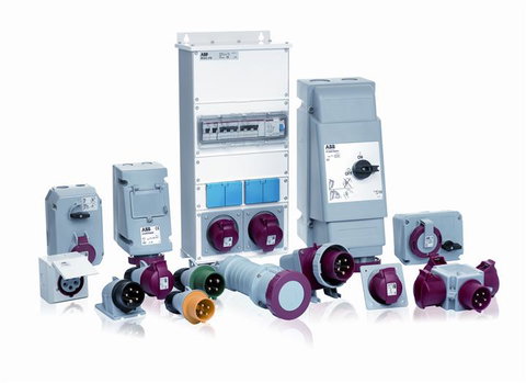ABB industrial plugs and sockets BS4343
