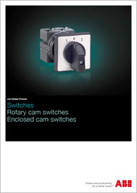 ABB - Product Catalogue - Switches. Rotary Cam Switches: Enclosed Cam Switches