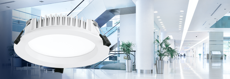 The best use of downlights in a commercial environment