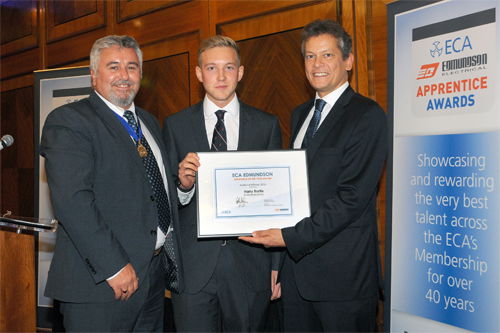Harry Bartle of Chris Bowker Ltd wins coveted industry prize