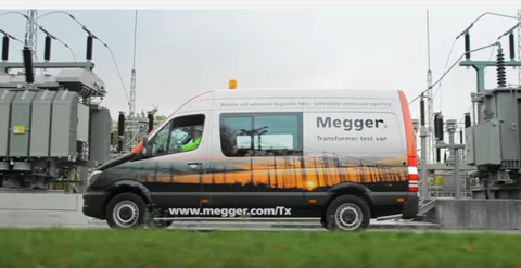 Megger test van takes diagnostics to the transformer