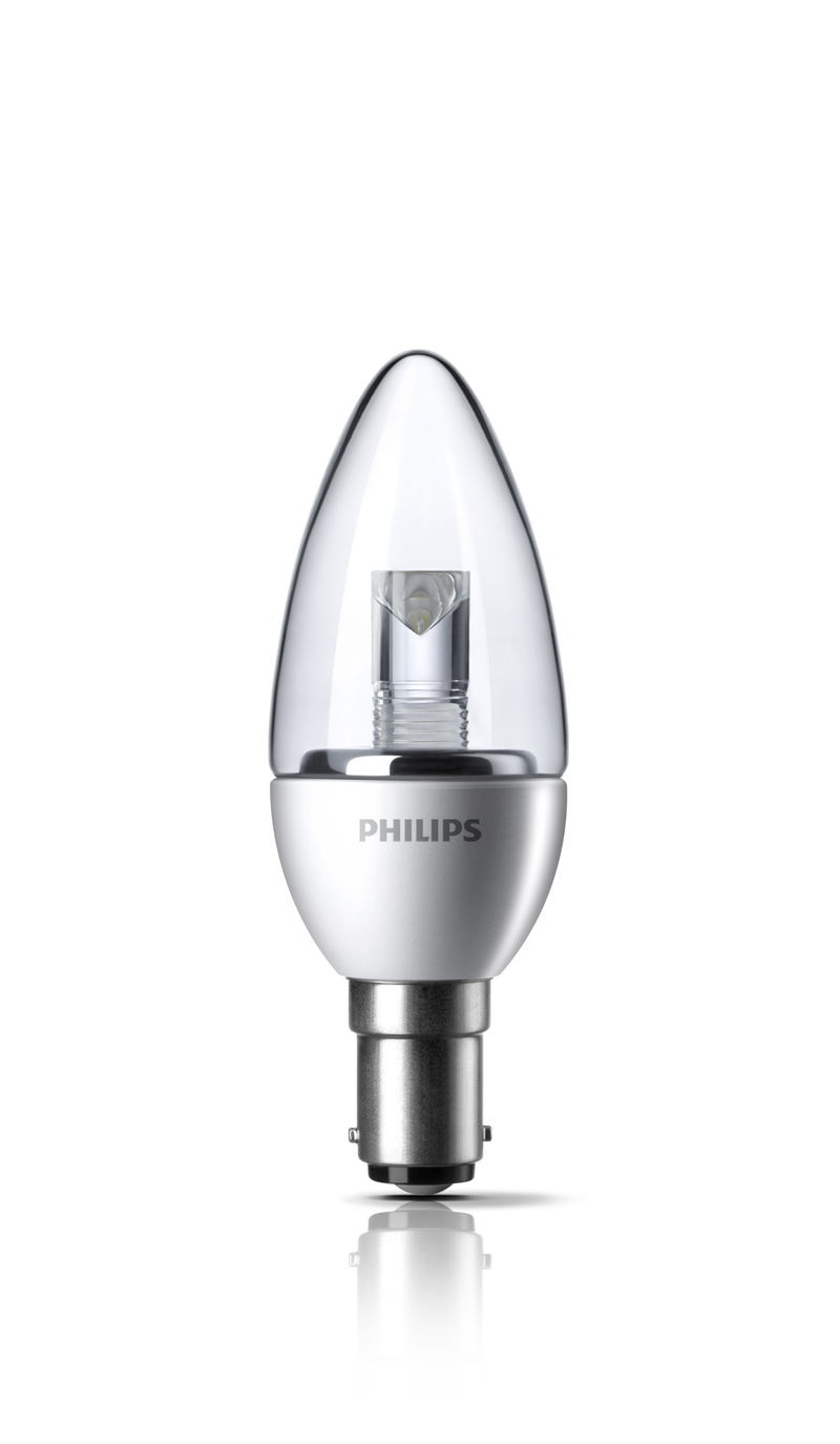 Award winning Novallure LEDcandle now available in small bayonet cap