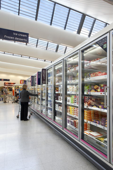 Sainsbury's leads the way in adopting breakthrough LED lighting system for in store freezers
