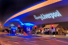 Ground-breaking Philips LED lighting solutions creates stunning vision at Liverpool’s gateway, Rocket Junction