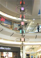 Philips Lights Croydon Centrale - a new shopping centre in the heart of Croydon.