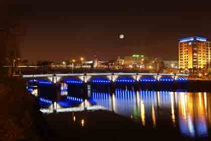 GLASGOW LEADS THE WORLD - THREE CLYDE BRIDGES SHINE IN THE LIGHT OF THE FUTURE