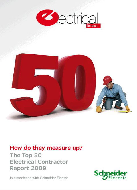 Schneider Electric unveils Top 50 contractors with Electrical Times