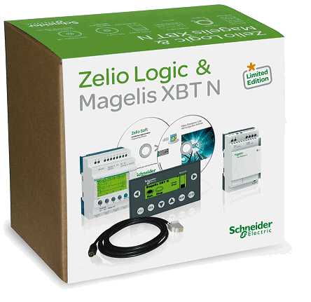 Schneider Electric's Zelio & HMI Starter Kit VJDSTKXBTNSR2-all you need to get started!