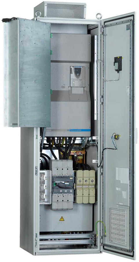 The new IP54 ready assembled VSD enclosure from Schneider Electric