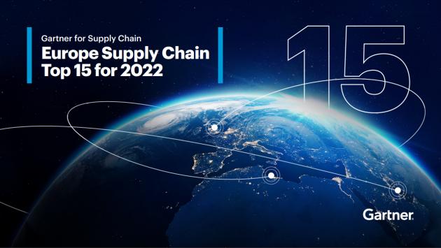 Schneider Electric ranks #1 for third consecutive year in the Gartner® Supply Chain Top 25: Europe Top 15