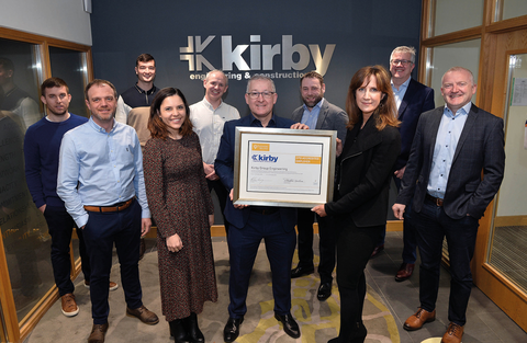 Kirby Group Engineering awarded CPD Accredited Employer Standard