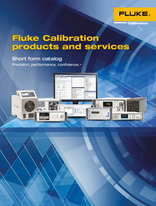 Fluke Calibration products and services