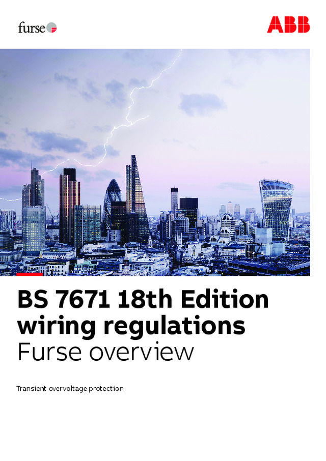 BS 7671 18th Edition wiring regulations - Furse Overview