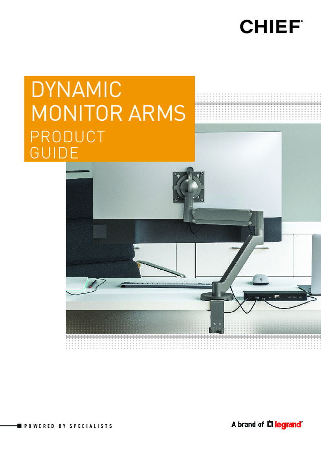Dynamic Monitor Arms – Product Guide