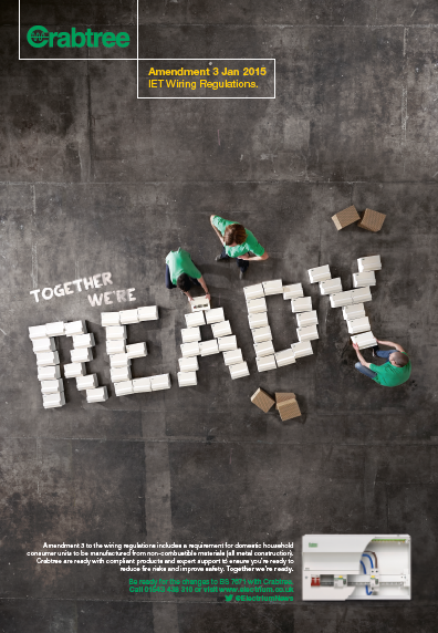 When should installers start to use non-combustible consumer units?