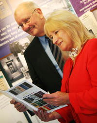 Founder&#039;s granddaughter opens MEM Centenary display