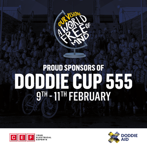 CEF Gets Behind Doddie Cup 555 Challenge And Its Mission To Find A Cure For Motor Neurone Disease (MND).