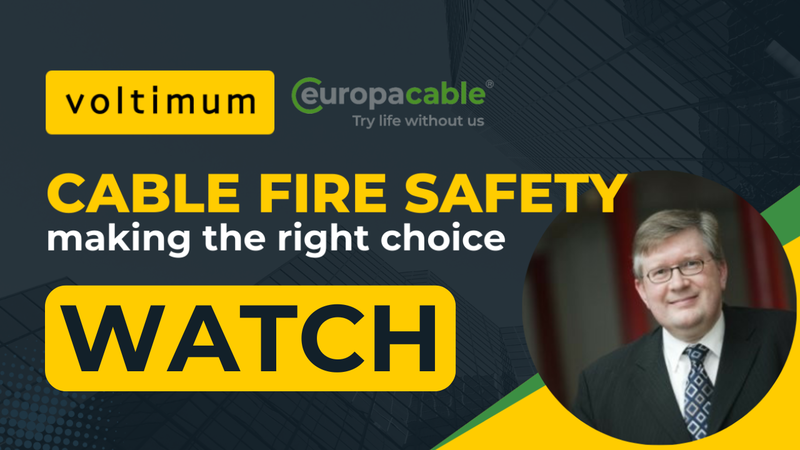 Cable fire safety – making the right choice