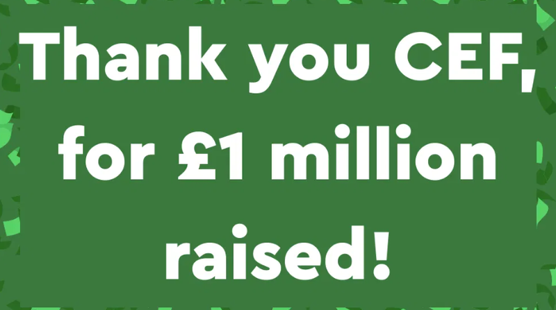 £1 Million Raised for Macmillan Cancer Support by CEF!