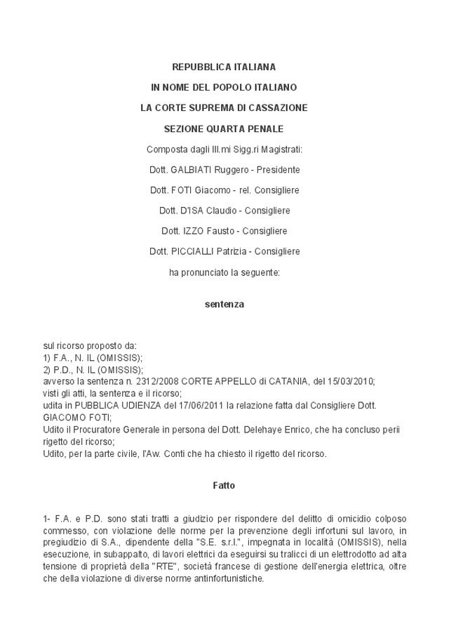 Lavori elettrici: mancanza DPI e formazione
