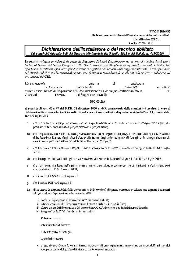 Novità normative e legislative dell\'installazione degli impianti fotovoltaici - 13 e 14 Novembre