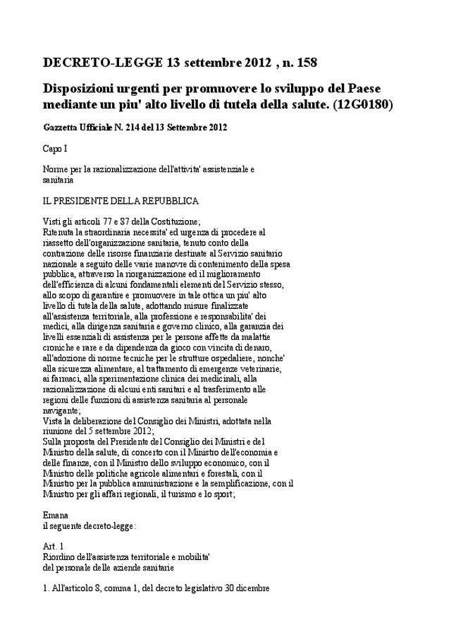 Norme antincendio per le strutture sanitarie