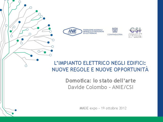 domotica stato dell\'arte