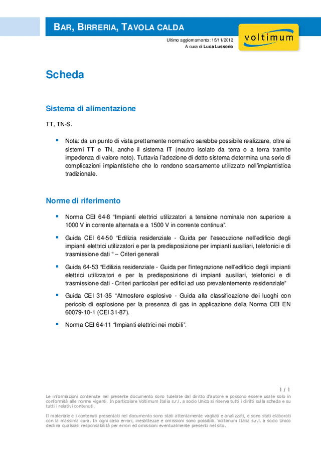 301-004-002 Bar, Birreria, Tavola Calda