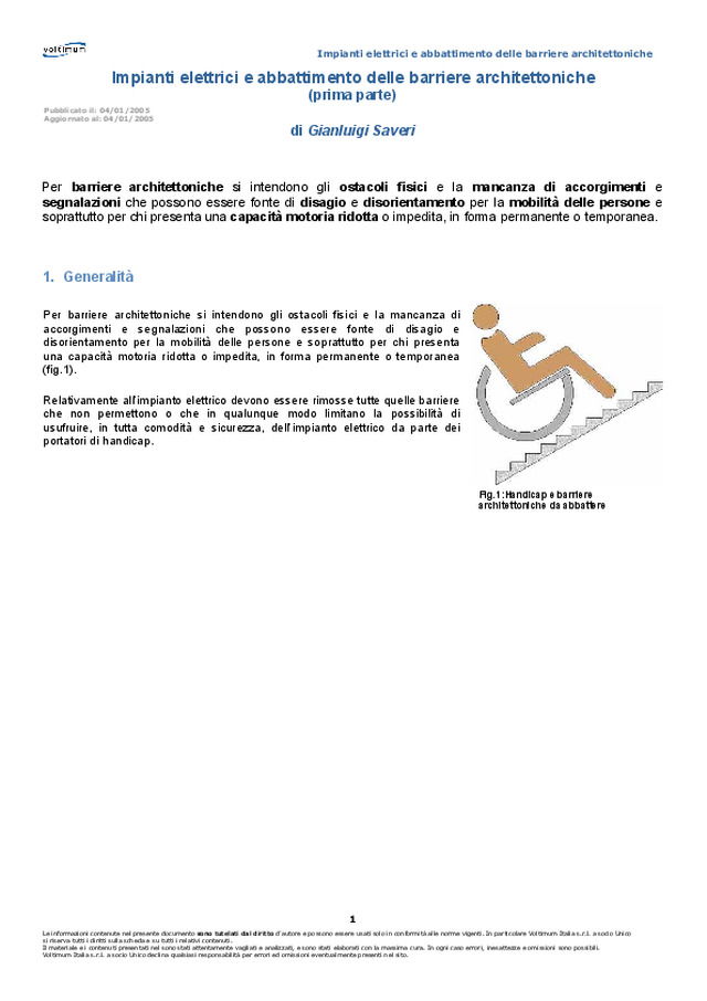 Guida barriere architettoniche (prima parte)