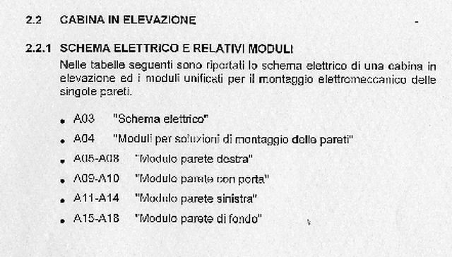 Allegato 10: cabina di elevazione