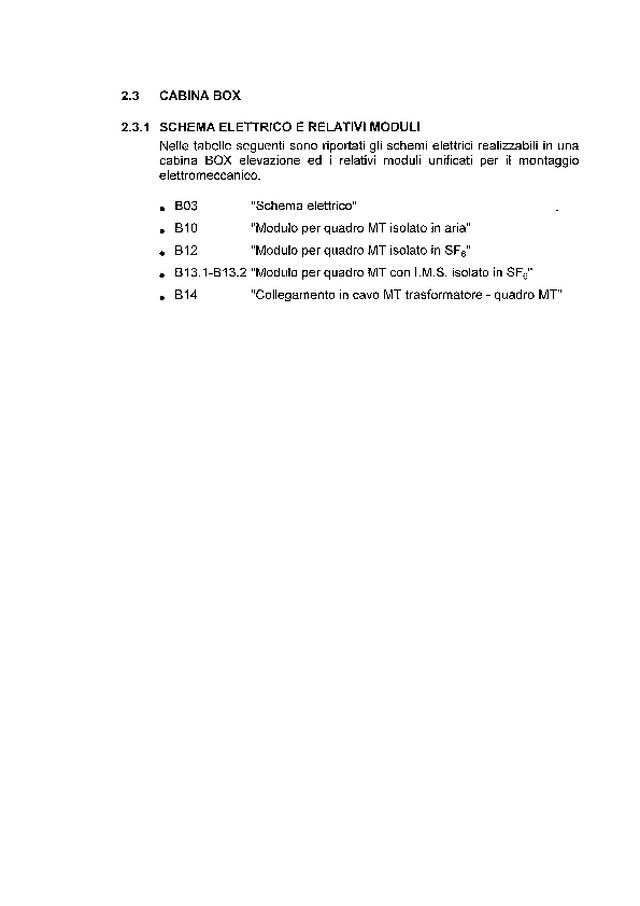 Allegato 11: cabina box