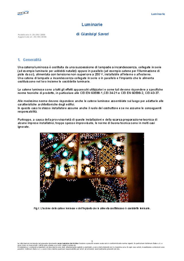 Luminarie