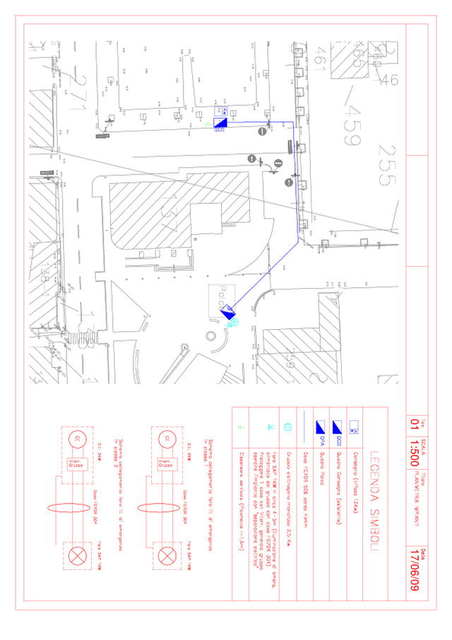 Planimetria progetto 1