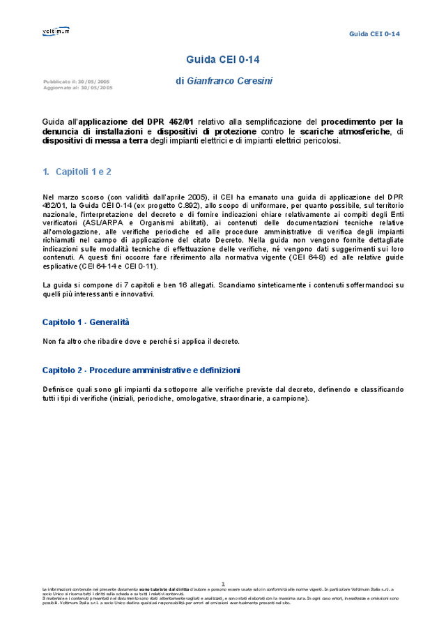 Guida CEI 0-14
