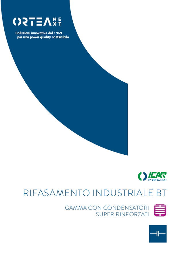Sistemi Di Rifasamento BT Con Condensatori Super Rinforzati