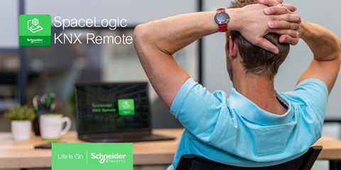 SpaceLogic KNX Remote di Schneider Electric rende l’accesso da remoto ancora più intelligente, veloce ed efficiente