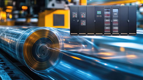 Stabilità energetica per l’industria dei film plastici: eliminare i fermi produttivi causati dalle micro interruzioni di tensione