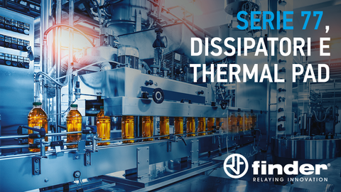 Finder presenta i nuovi accessori per i relè SSR Serie 77