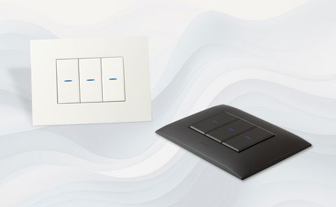 AVE Whitek 44 e Tekla 44: la tua scelta di stile  per un impianto elettrico di design