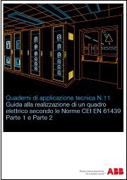 Guida ABB alla realizzazione di un quadro elettrico secondo CEI EN 61439