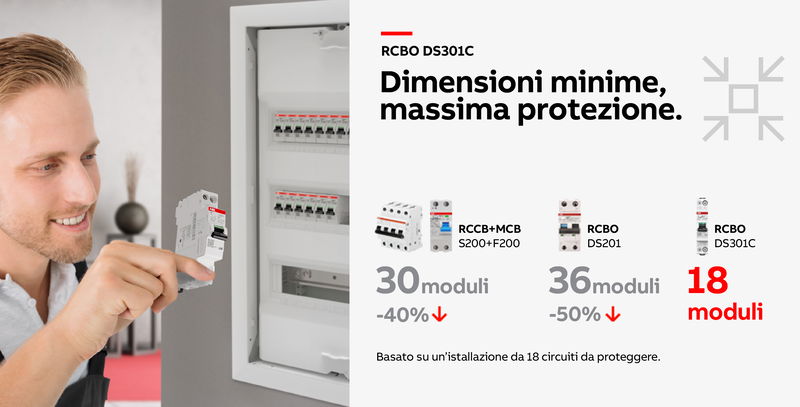 Gamma DS301C L.  Dimensioni slim, massima protezione.