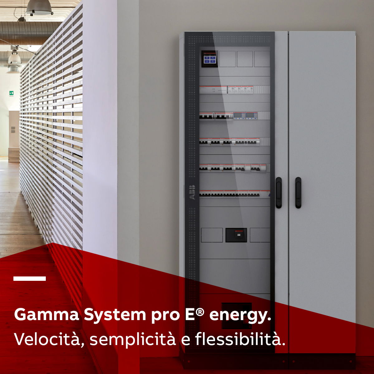 System pro E® energy è la nuova gamma di quadri per la distribuzione secondaria in grado di garantire soluzioni modulari per qualsiasi tipo di applicazione.
