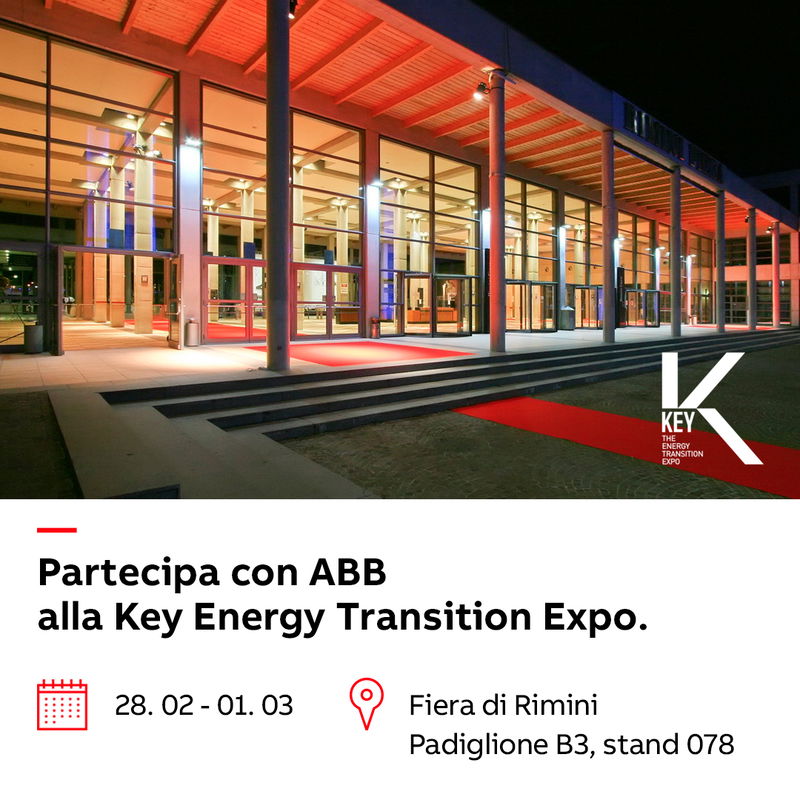 ABB sarà a Rimini per Key Energy