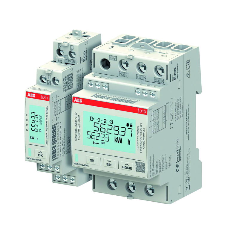 Contatori di energia D11 15 e D13 15