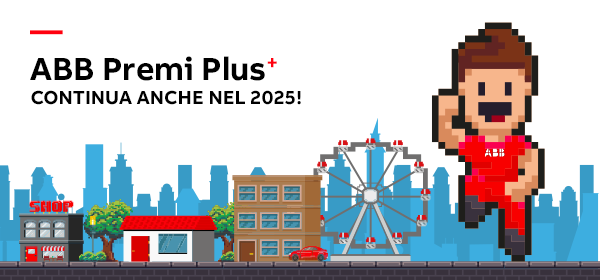 ABB premia il tuo lavoro con la promozione ABB Premi Plus+