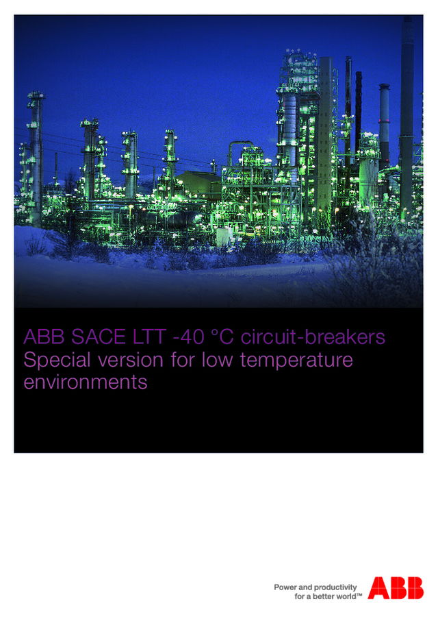 Interruttore no limits? SACE LTT!