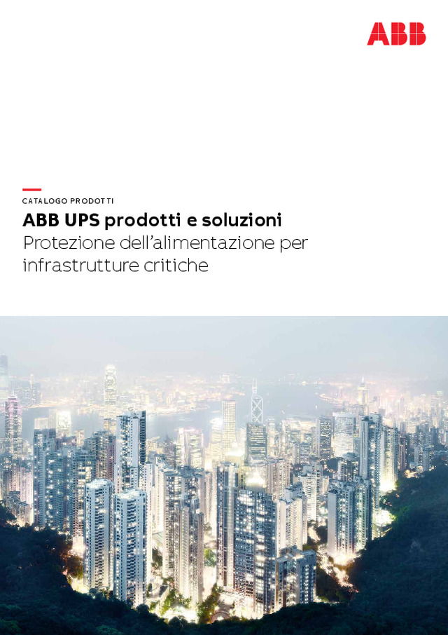 ABB UPS prodotti e soluzioni