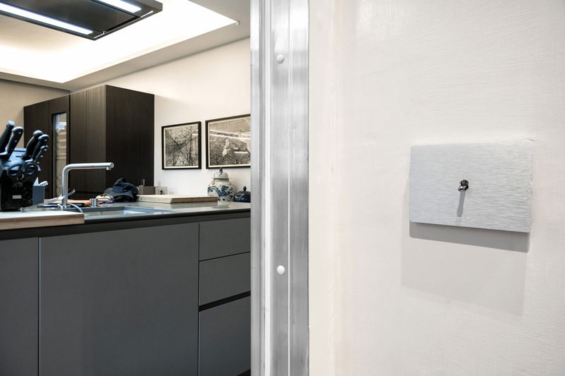 Gli interruttori a levetta AVE in un ricercato progetto d’interior design a Roma