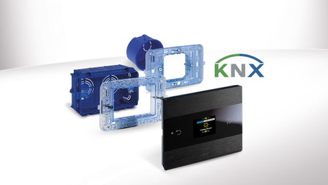 AVE Room Controller KNX: tutte le funzioni di stanza  in un device di alto design