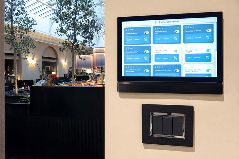 Domotica e design AVE in un moderno concept restaurant